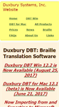 Mobile Screenshot of duxburysystems.org